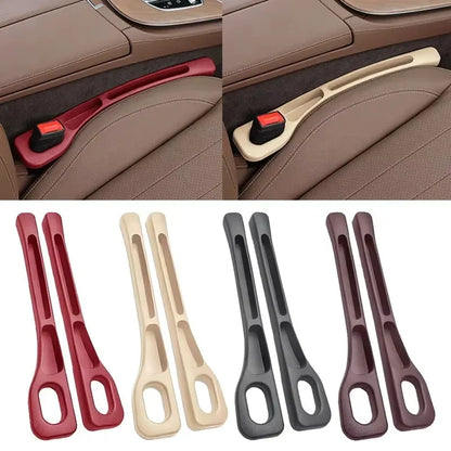 Car seat gap sealant, leak-proof filling strip, seat edge seam protector, and driver's seat storage strip to prevent loss.