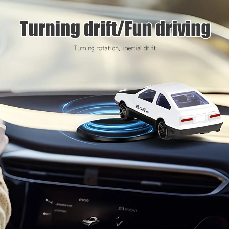 Drifting Car Dashboard Toy Model – Swinging Sports Racing Ornament for Car Interior Decoration