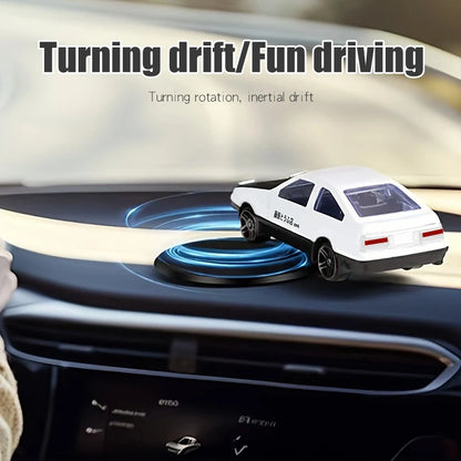 Drifting Car Dashboard Toy Model – Swinging Sports Racing Ornament for Car Interior Decoration