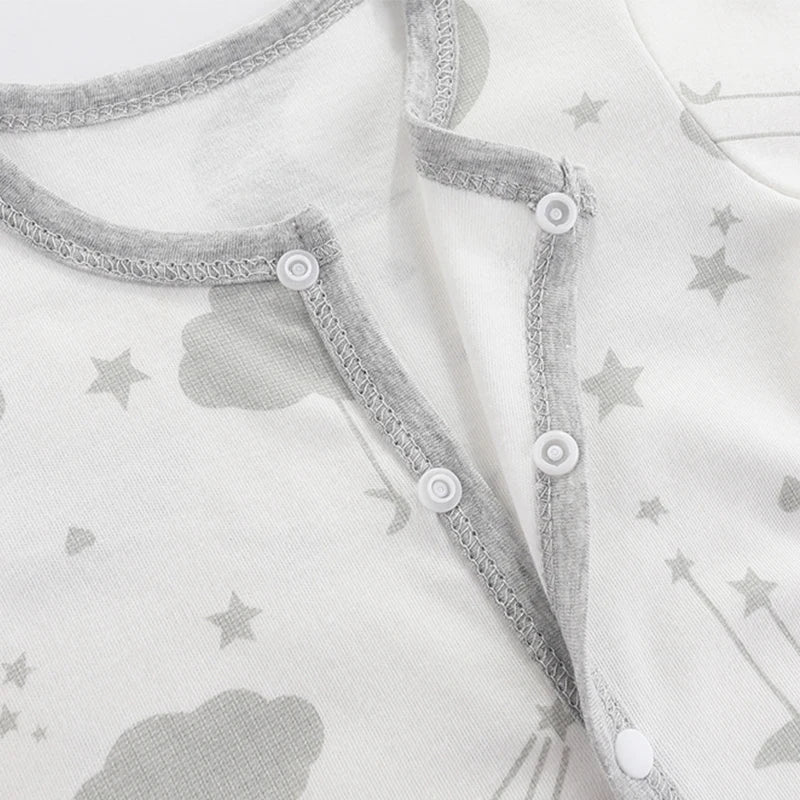 Newborn Girl Romper 2023 – Autumn Winter Soft Cotton Infant Onepiece for 0-9 Months
