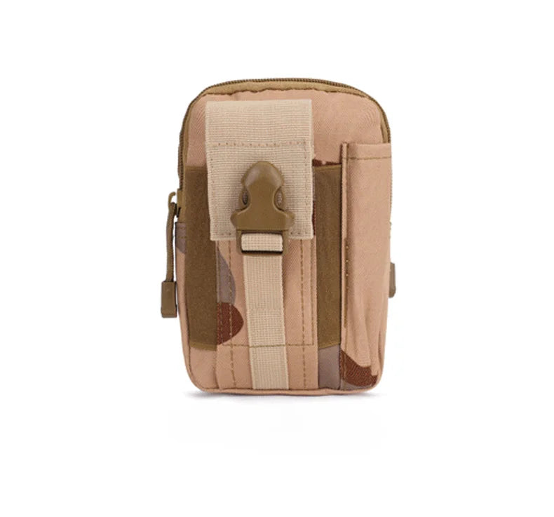 Multipurpose Molle Tactical Waist Bag – Outdoor Belt Pouch with Phone Case & EDC Organizer