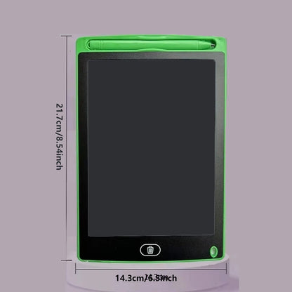 Multi-Size LCD Writing Tablet for Kids 6.5/8.5/10/12 Inch- Reusable Drawing Board, Eye Protection, Lock & Erase Educational Gift