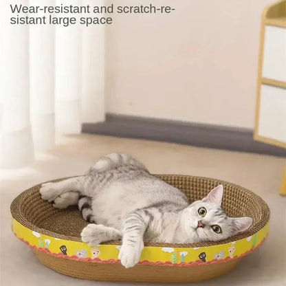 Corrugated Paper Cat Scratching Board – Durable Furniture Protector & Claw Toy