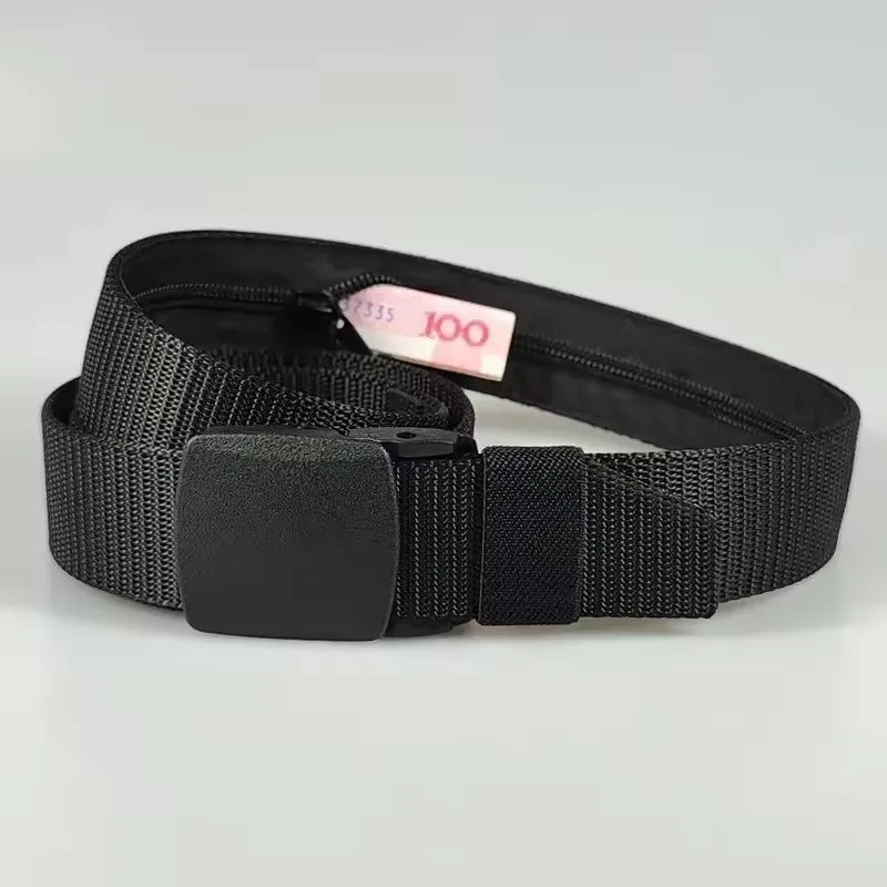Anti-Theft Travel Cash Belt – Hidden Money Waist Pack for Men and Women