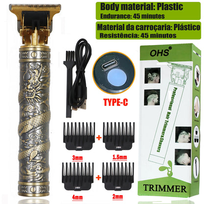 T9 Cordless Electric Hairber Shaver Hair Trimer Home Appliances Travel Barber Razors Shaving Machine for Men Trimmer Man