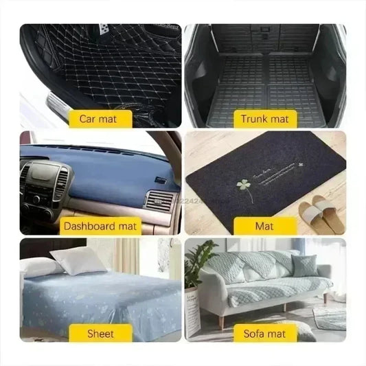 Adhesive Hook and Loop Fastener Pads – Strong Double-Sided Grip for DIY, Fabric & Car Use