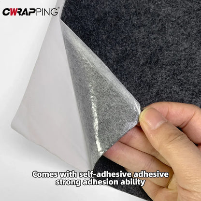 Car Lining Carpet Felt Cloth – Self-Adhesive Non-Woven Fabric High Temperature Resistant Felt for Car Repair & Home Use
