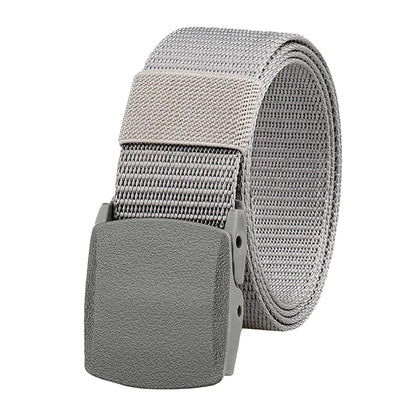 Casual Nylon Tactical Belt – Anti-Static, Durable, Quick-Release Buckle for Men & Women