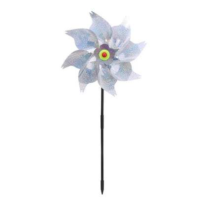 Bird Repeller Pinwheels Reflective Sparkly Scarecrow Pinwheel Windmill Spinner Garden Lawn Yard Decor Keep Birds Away Repellent