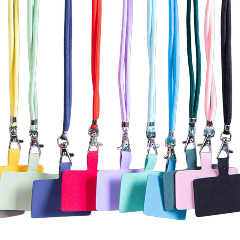 Adjustable Mobile Phone Neck Lanyard with Detachable Clip – Fits All Phone Cases