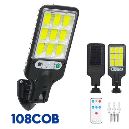 15000LM Solar Light with Motion Sensor – IP65 Waterproof Outdoor Solar Lamp for Garden, Street & Wall Lighting