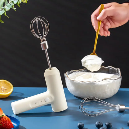 1 PCS Wireless Electric Food Mixer Portable 3 Speeds Egg Beater Baking Dough Cake Cream Mixer Kitchen Tools