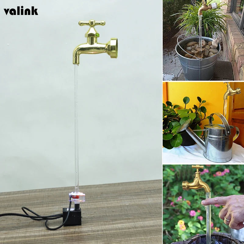 Invisible Floating Faucet Fountain – Novelty Garden Water Feature