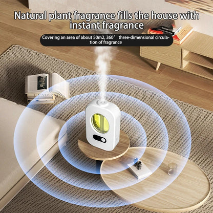 Automatic Aroma Diffuser – USB Ultrasonic Air Freshener & Humidifier for Bathroom, Toilet & Office