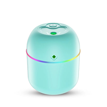 USB Aromatherapy Humidifier – Compact Cool Mist Diffuser with Ambient LED Light for Bedroom, Living Room, Desk & Office Use