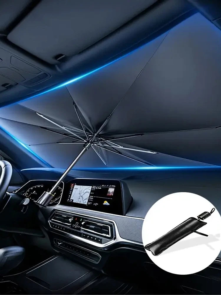 Universal Car Window Sunshade – Side & Front Windshield Heat Insulation & Sun Protection Cover