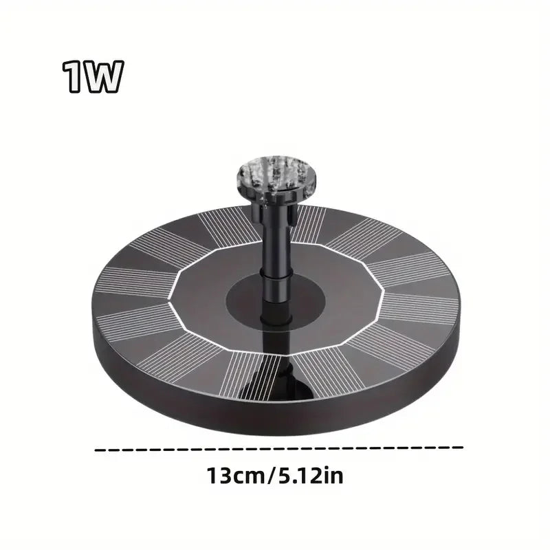 Solar Water Fountain Pool Pond Waterfall Fountain Garden Supplies Decoration Outdoor New Mini Solar Powered Fountain Bird Baths