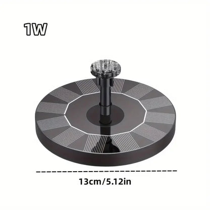Solar Water Fountain Pool Pond Waterfall Fountain Garden Supplies Decoration Outdoor New Mini Solar Powered Fountain Bird Baths