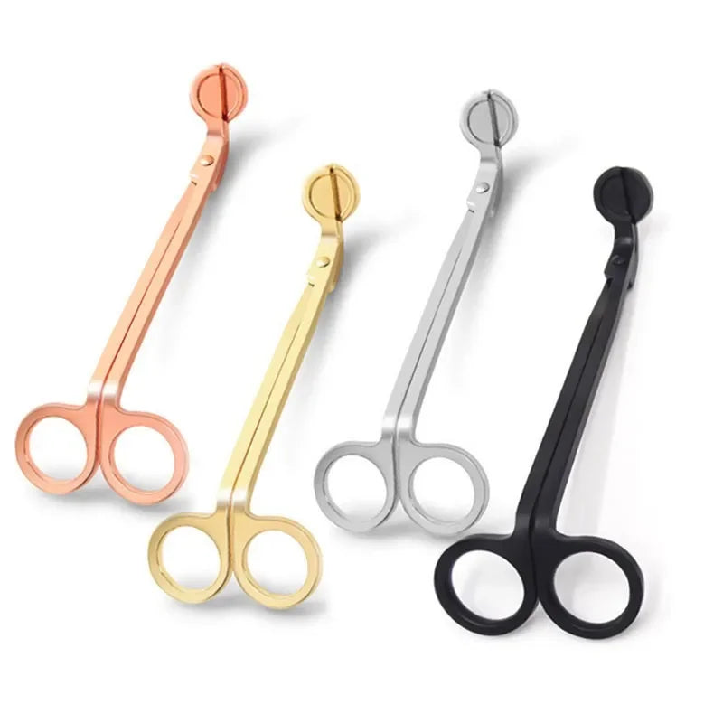 Stainless Steel Candle Wick Scissors – Portable Candle Care Scissors