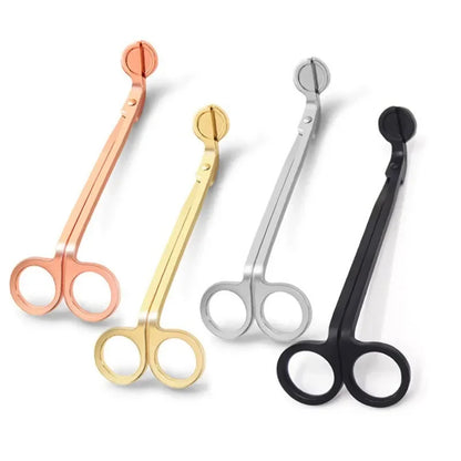 Stainless Steel Candle Wick Scissors – Portable Candle Care Scissors