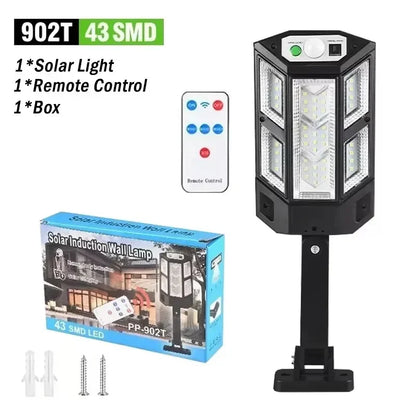 Solar LED Outdoor Wall Light Waterproof Dusk to Dawn Fence Lamp for Garden Yard Porch Pathway Patio Home Decor