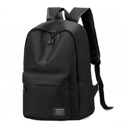 Men’s Korean Style School Backpack – Large Capacity Shoulder Laptop Bag for Travel, Study & Commuting