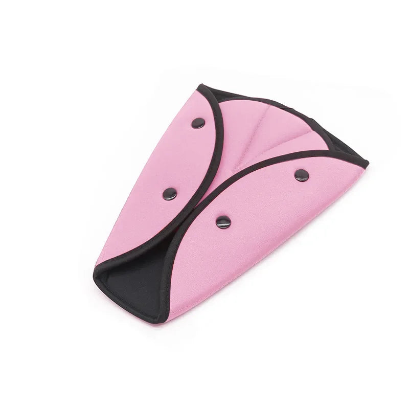 Adjustable Triangle Car Seat Belt Clip – Child Safety Seatbelt Positioner Pad