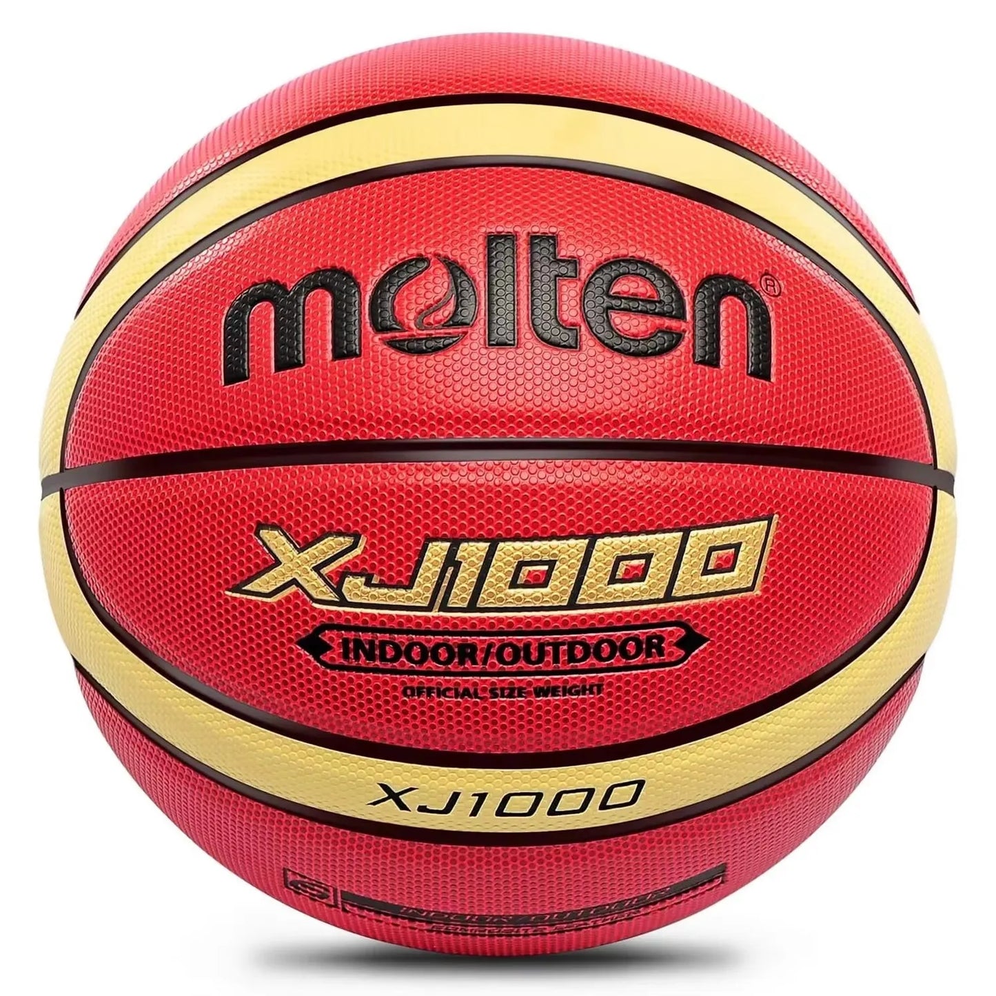 Molten XJ1000 Basketball – Size 6 & 7 PU Leather Indoor/Outdoor Training Ball