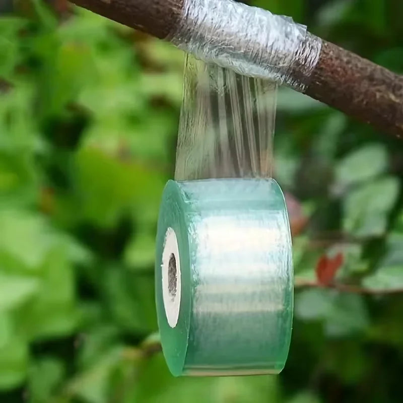 Self-Adhesive Grafting Tape – Stretchable PE Garden Plant Wrap for Seedlings, Vines & Tomato Grafting