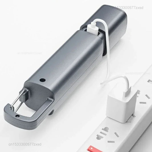 Xiaomi Portable Outdoor Flashlight – Strong LED Light with Variable Focus, Floodlight & Side Lights, Rechargeable Long-Range Torch