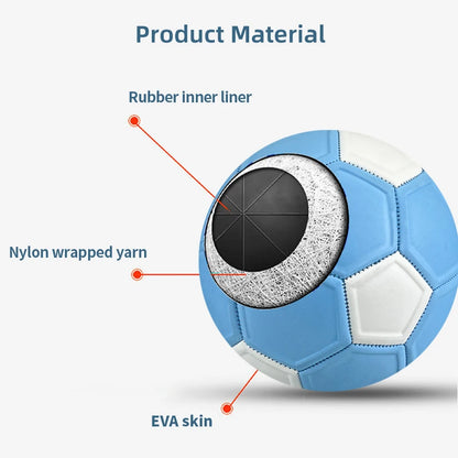 Embossed Curved Soccer Ball – Sports Training & Family Entertainment Ball
