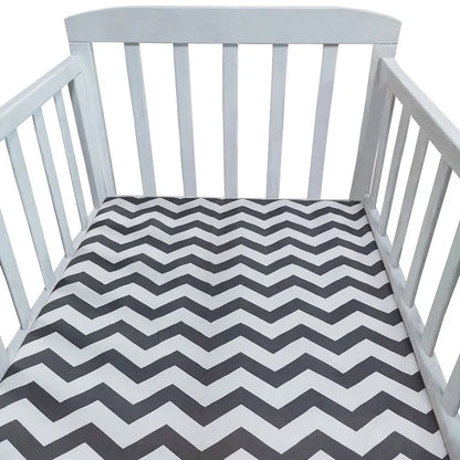 Fitted Bassinet Mattress Cover – Soft Crib Sheet for Newborns (90×50×5cm or 140×70×5cm)
