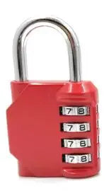 Travel Padlock Anti-theft Backpack Small Padlock Resettable 3/4 Digit Combination Suitcase Password Code Lock Luggage Padlock