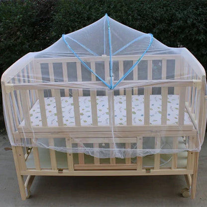 Portable Baby Crib Mosquito Net – Foldable Insect Mesh Cover for Cradles & Toddler Beds