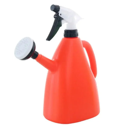 Adjustable Spray Watering Pot – 1L Plastic Flower Sprayer with Dual Nozzles