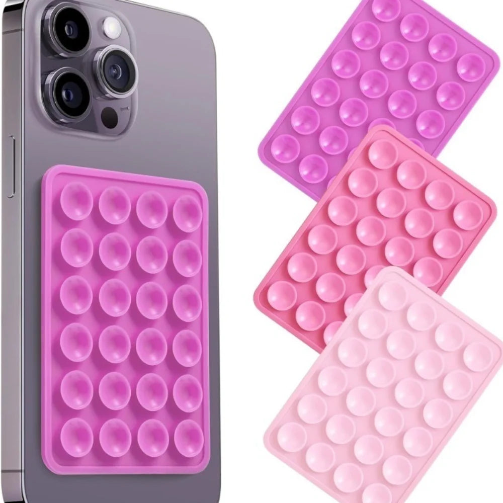 Mobile Phone Silicone Suction Cup – Universal Suction Holder for Leather Cases, Tablets, and Smartphones