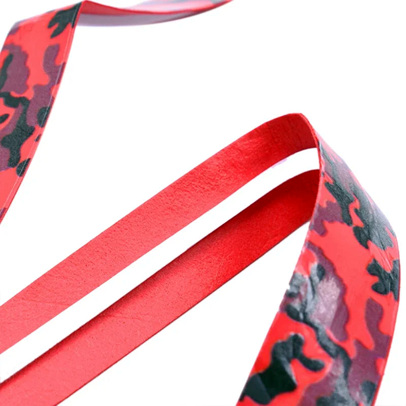 Absorbent Anti-Slip Racket Grip Tape – Camouflage Handle Wrap for Tennis & Badminton