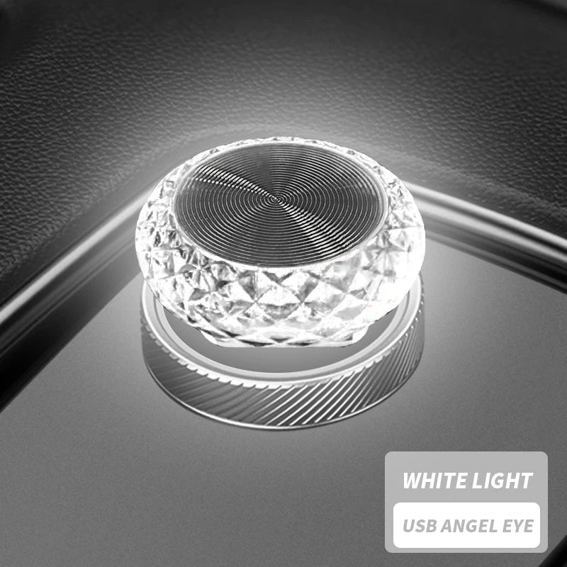 Car USB Ambient Lights – Portable Mini LED Atmosphere Lamps for Car & Computer Interior Decoration