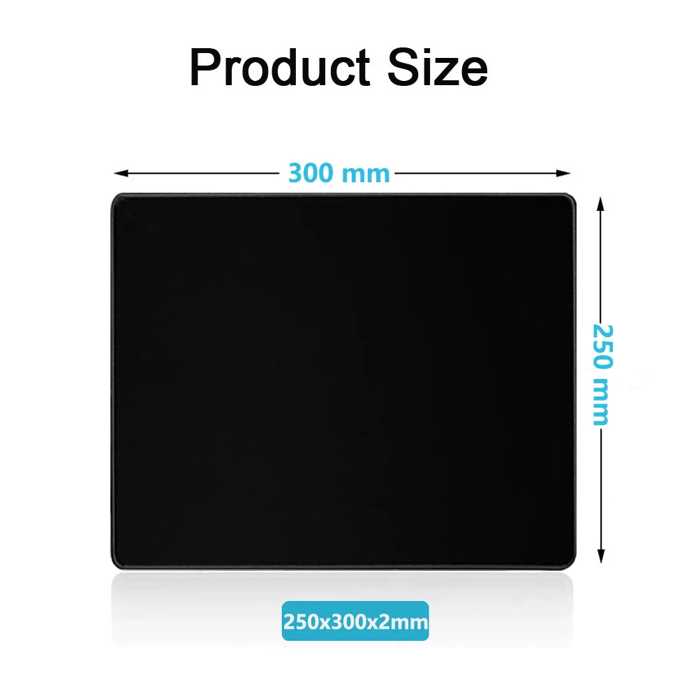Large Gaming Mousepad – Anti-Slip Rubber Mouse Mat with Stitched Edges for CS:GO, LoL & Dota