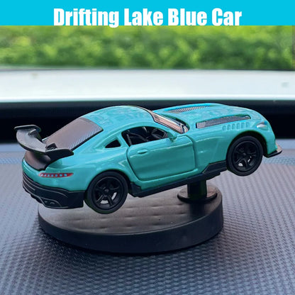 Drifting Car Dashboard Toy Model – Swinging Sports Racing Ornament for Car Interior Decoration