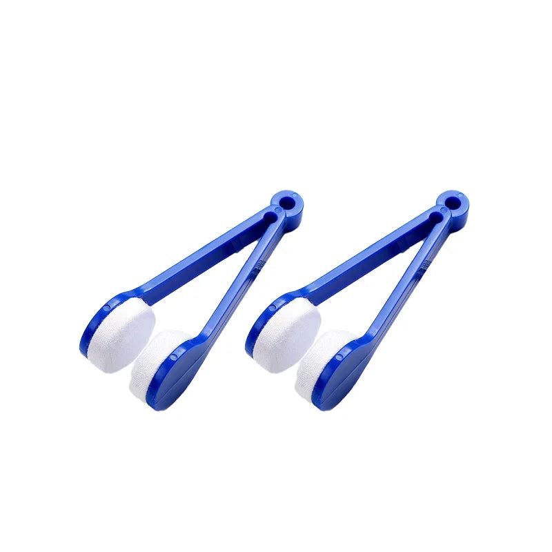 Microfiber Eyeglass Cleaning Brush – Portable Lens Cleaner for Glasses, Sunglasses & Travel Use
