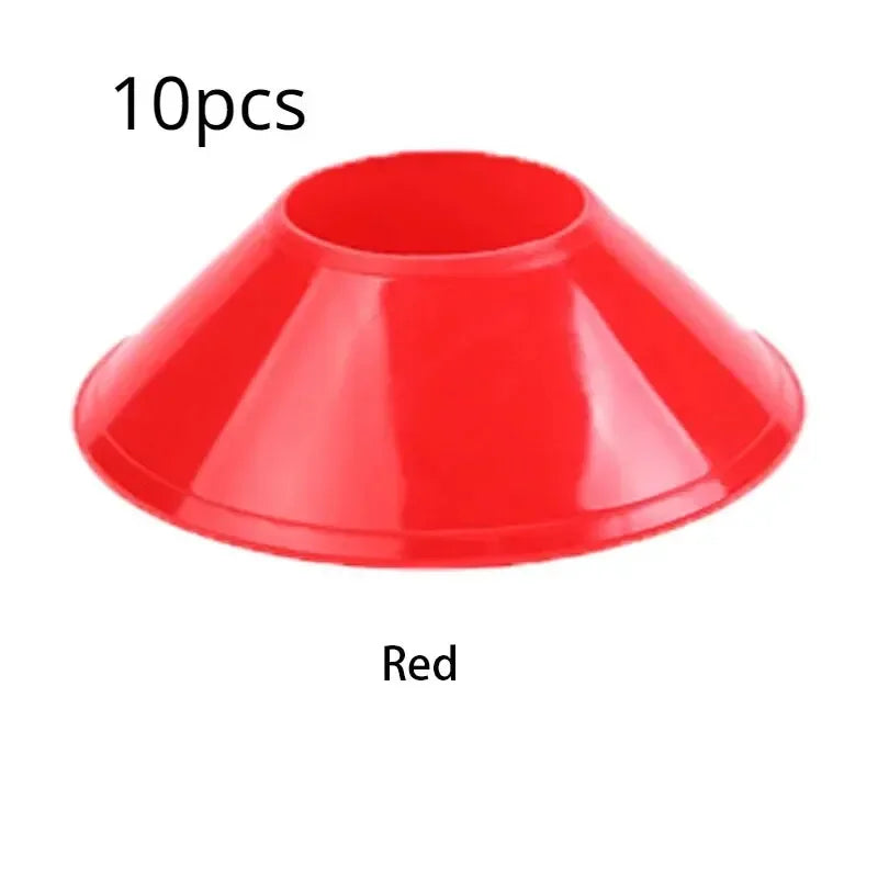 Soccer Training Marker Cones – Pressure-Resistant Sign Dish Set for Football & Basketball Practice