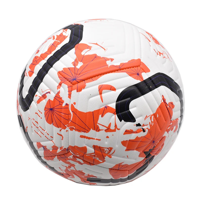 Standard Size 5 Soccer Ball – PU Machine-Stitched Football for Outdoor Match & Training