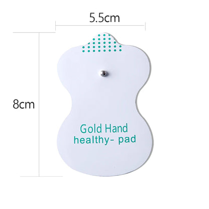 10/20pcs Electrode Pads Reusable Massage Patch – Replacement TENS Electrodes for Digital Therapy Machines