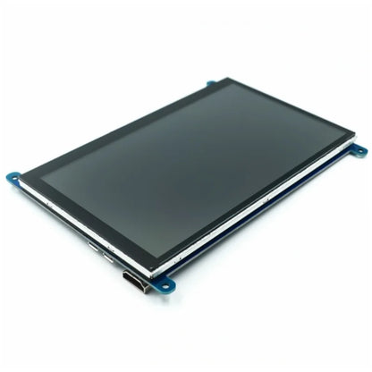 7 Inch Raspberry Pi 4/3/2/B/B+/A+ Monitor 1024x600 IPS 5-Points Capacitive Touchscreen Drive Free HDMI Display For Win 7/8/10