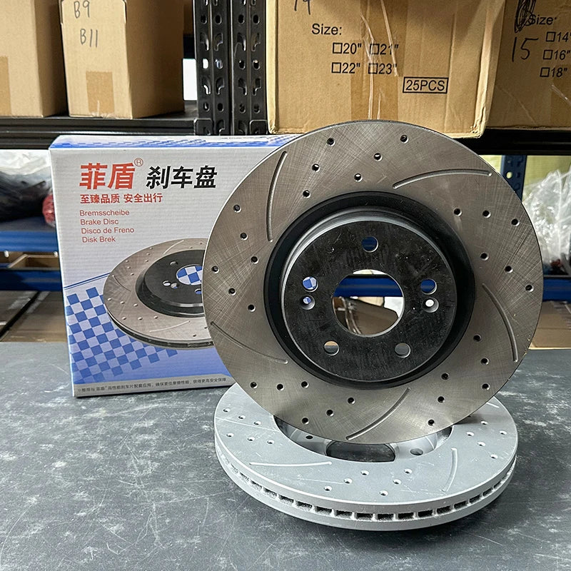 High quality Economical Car accessories brake discs automotive brake rotors for Audi  S6 S7 S8 SQ2 SQ5 Sportback SQ7 SQ8
