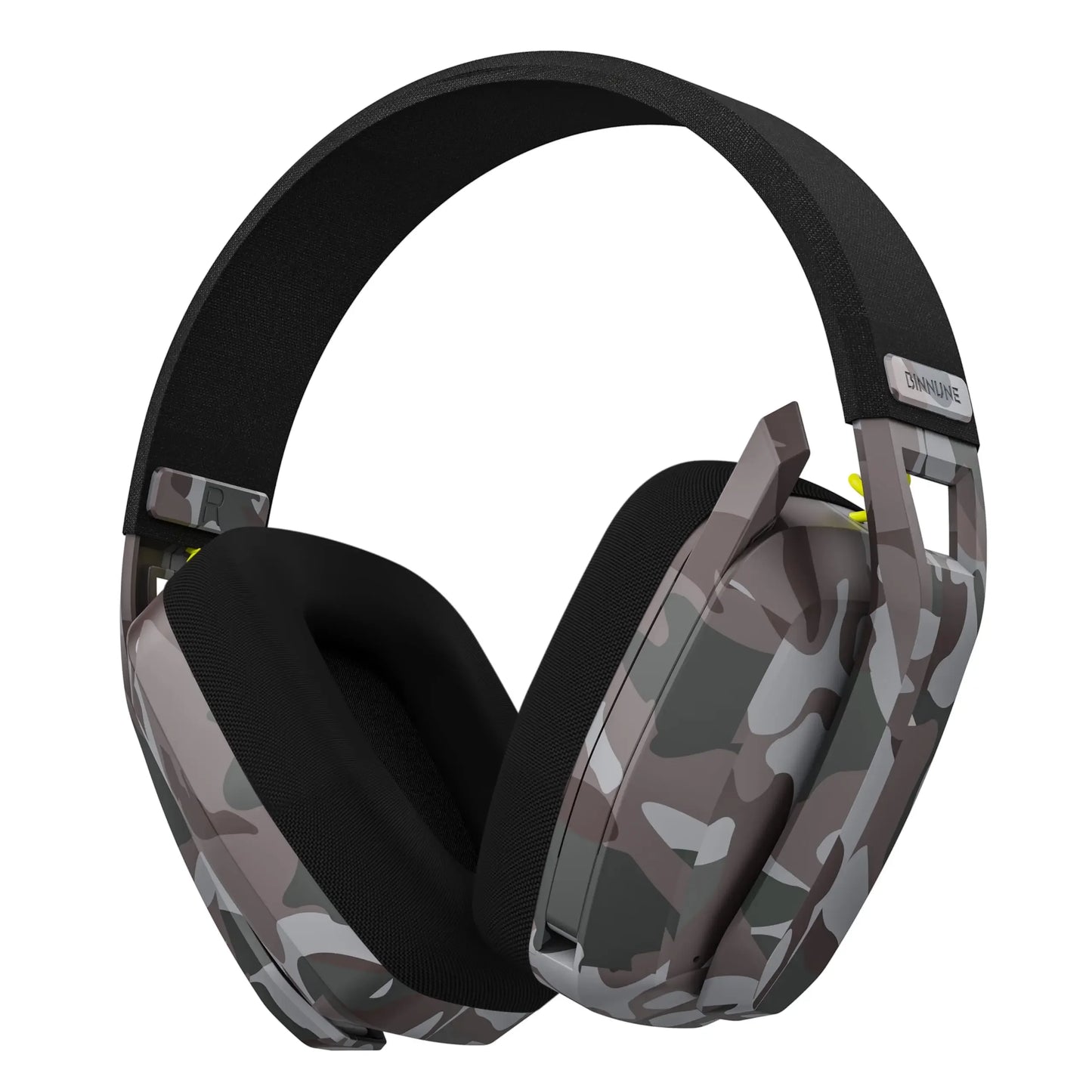 BINNUNE BW06 Wireless Gaming Headset – Bluetooth & 2.4GHz Audio with Mic for PS5, PC, Mac & More