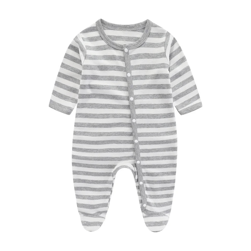Newborn Girl Romper 2023 – Autumn Winter Soft Cotton Infant Onepiece for 0-9 Months
