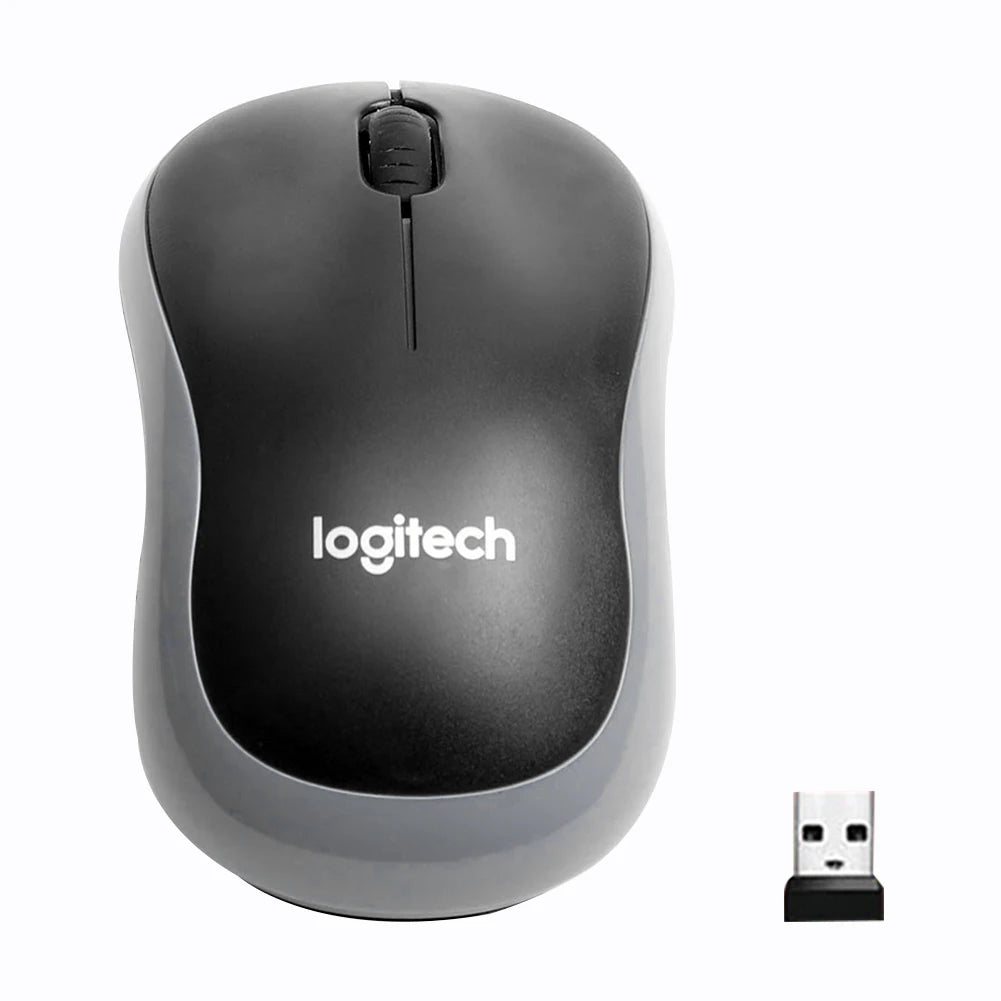 M185 Mini Wireless Mouse Comfortable Portable Mouse Mice 1000DPI Ergonomic Mouse 2.4GHz with USB Mini Receiver for PC//Laptop