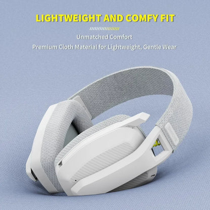 BINNUNE BW06 Wireless Gaming Headset – Bluetooth & 2.4GHz Audio with Mic for PS5, PC, Mac & More